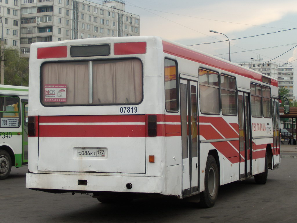 Москва, Mercedes-Benz O325 № 07819