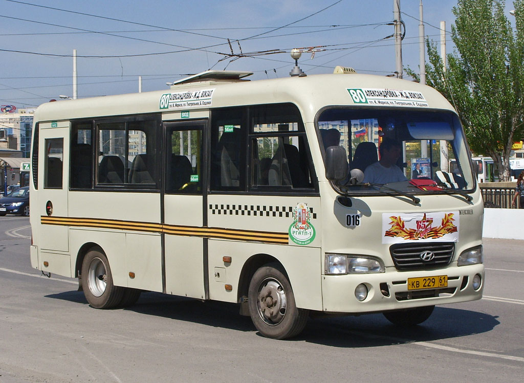 Ростовская область, Hyundai County SWB C08 (РЗГА) № 016