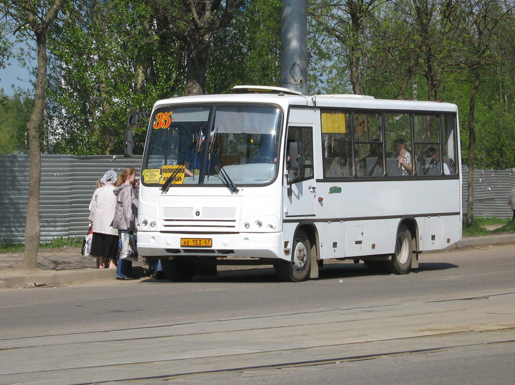 Смоленская область, ПАЗ-320402-03 № АЕ 153 67