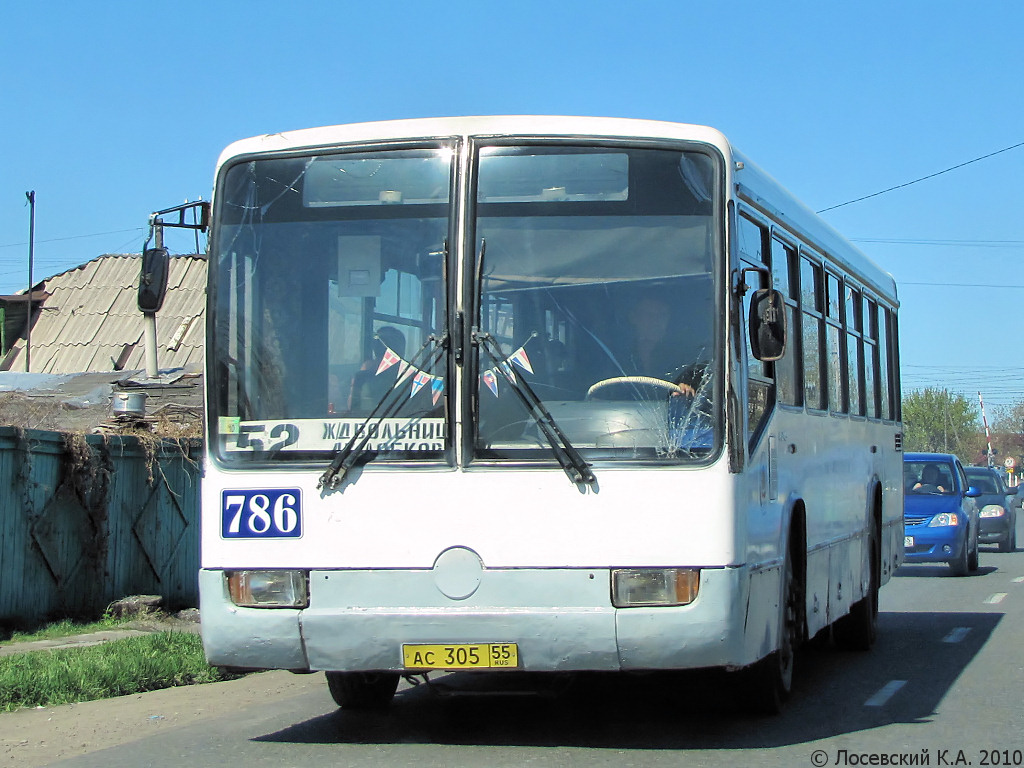 Омская область, Mercedes-Benz O345 № 786