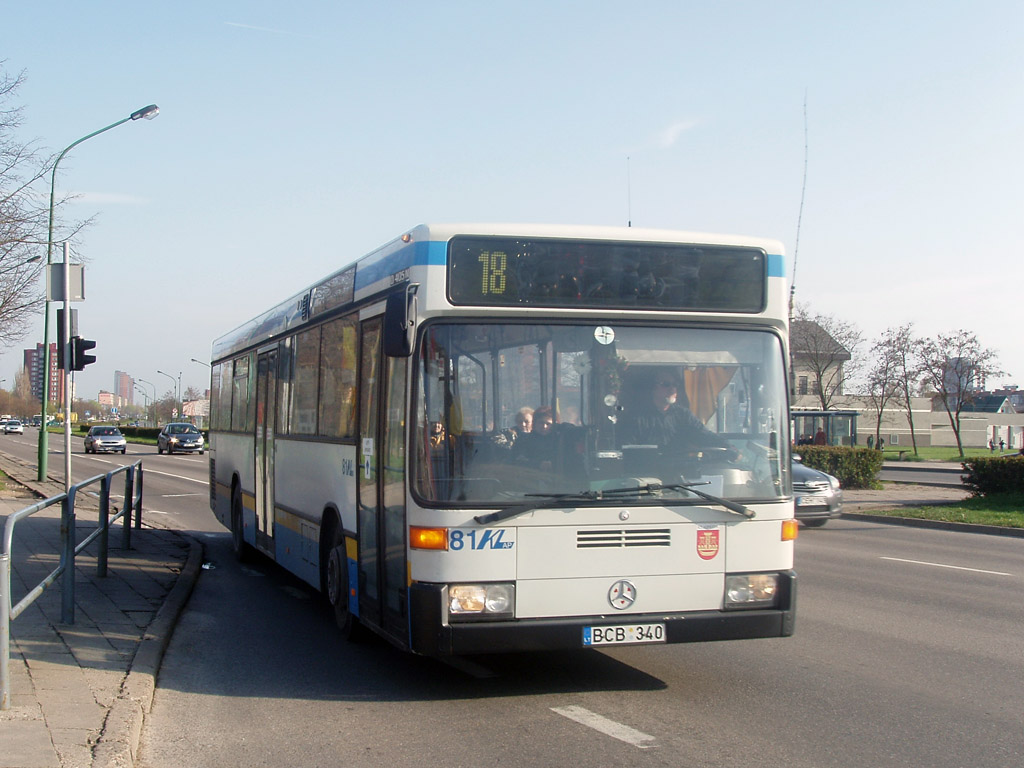 Литва, Mercedes-Benz O405N № 81