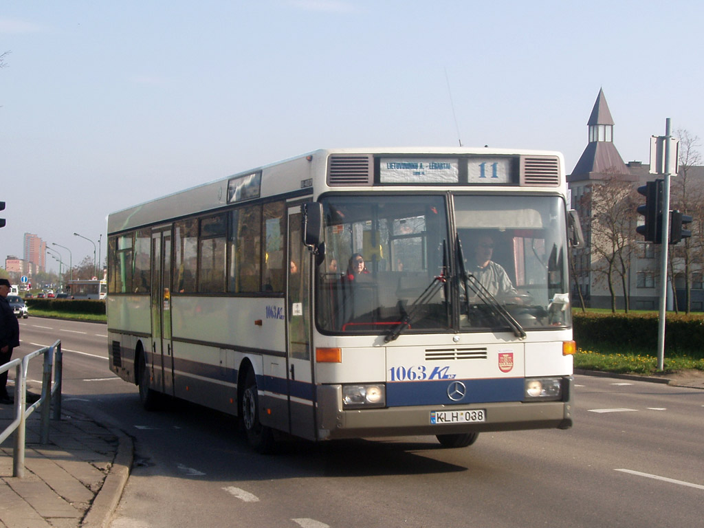 Литва, Mercedes-Benz O407 № 63