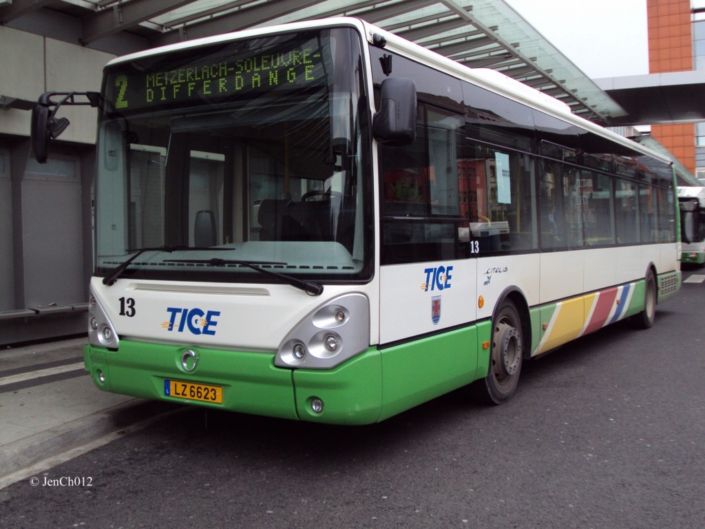 Люксембург, Irisbus Citelis 12M № 13