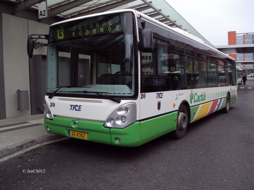 Люксембург, Irisbus Citelis 12M № 20