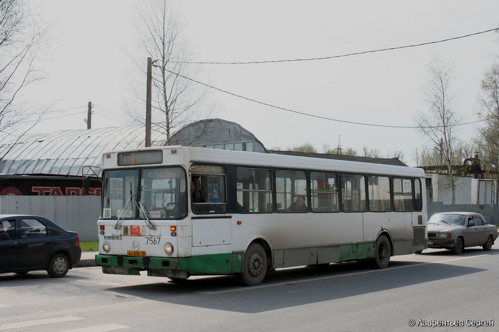 Санкт-Петербург, ЛиАЗ-5256.25 № 7567