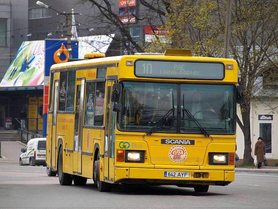 Эстония, Scania CN113CLL MaxCi № 642 AYF