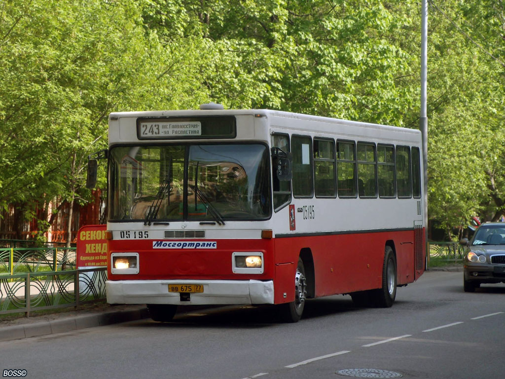 Москва, Mercedes-Benz O325 № 05195