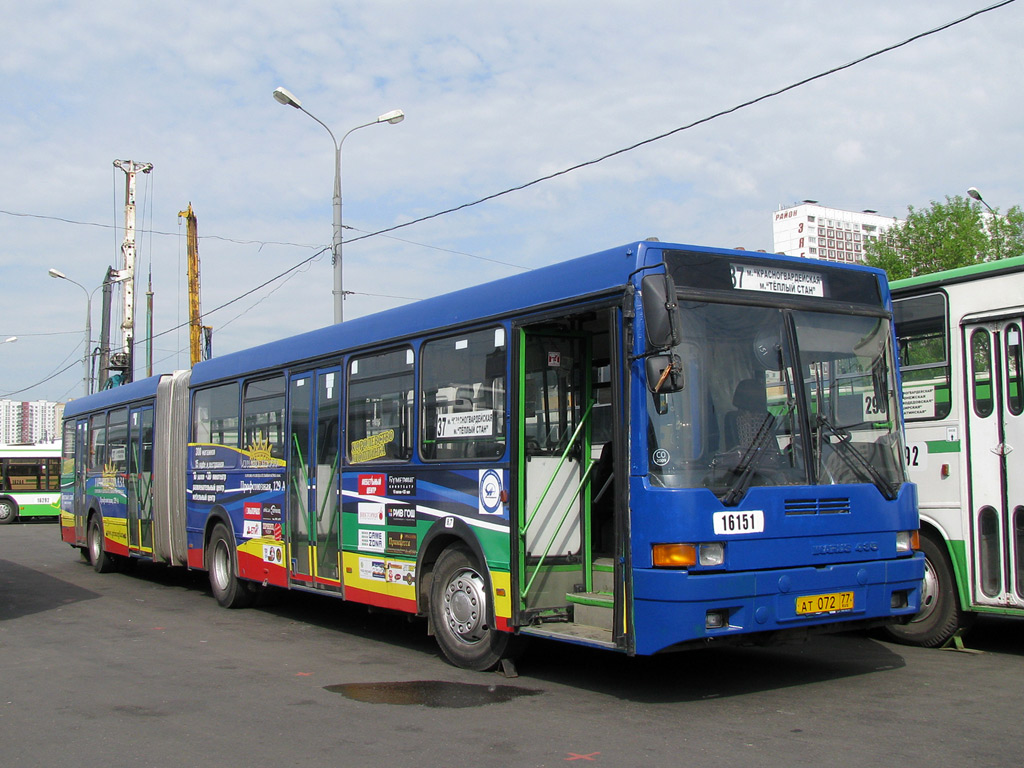 Москва, Ikarus 435.17 № 16151