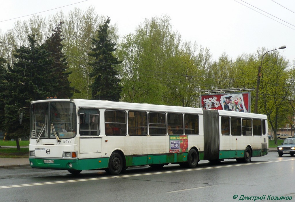 Санкт-Петербург, ЛиАЗ-6212.00 № 5492