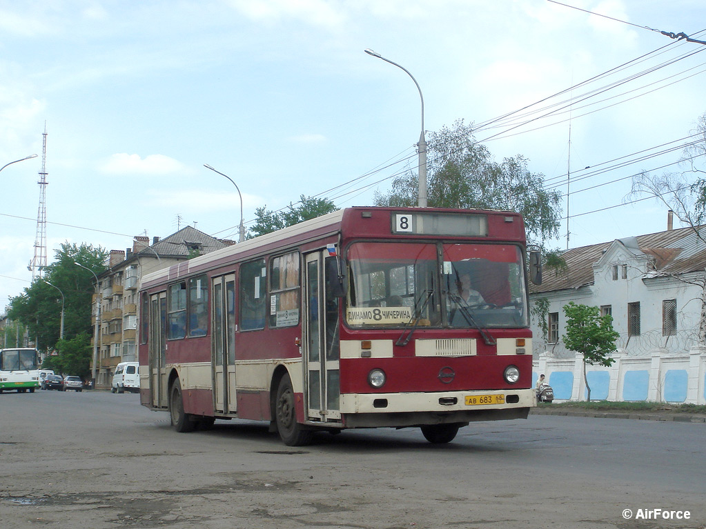 Тамбовская область, ЛиАЗ-5256.08 № АВ 683 68