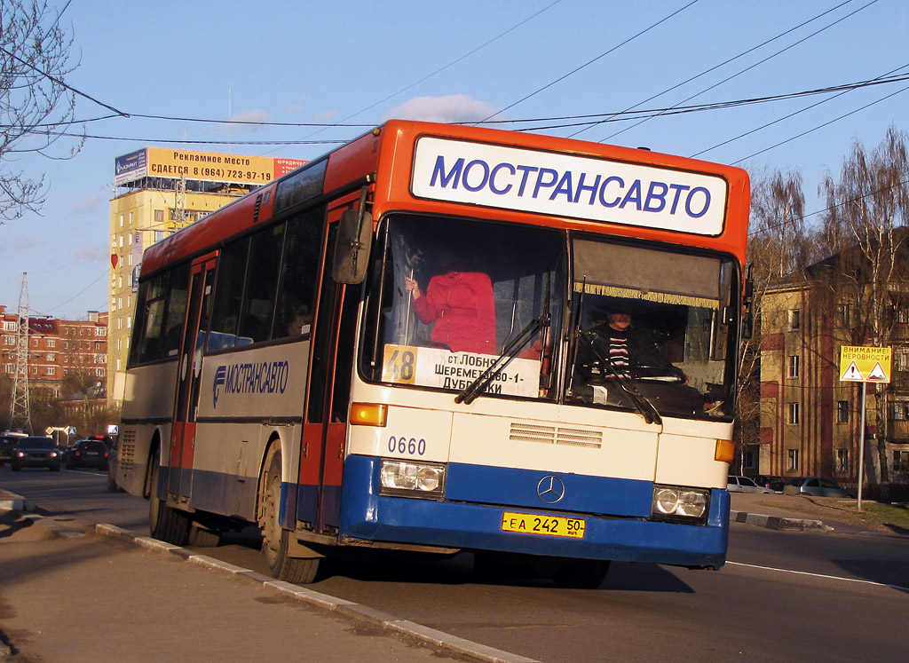 Московская область, Mercedes-Benz O405 № 0660