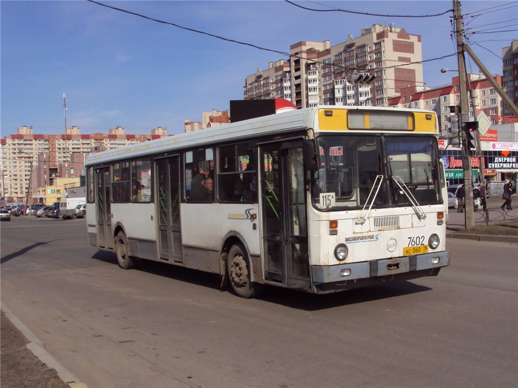 Санкт-Петербург, ЛиАЗ-5256.25 № 7602