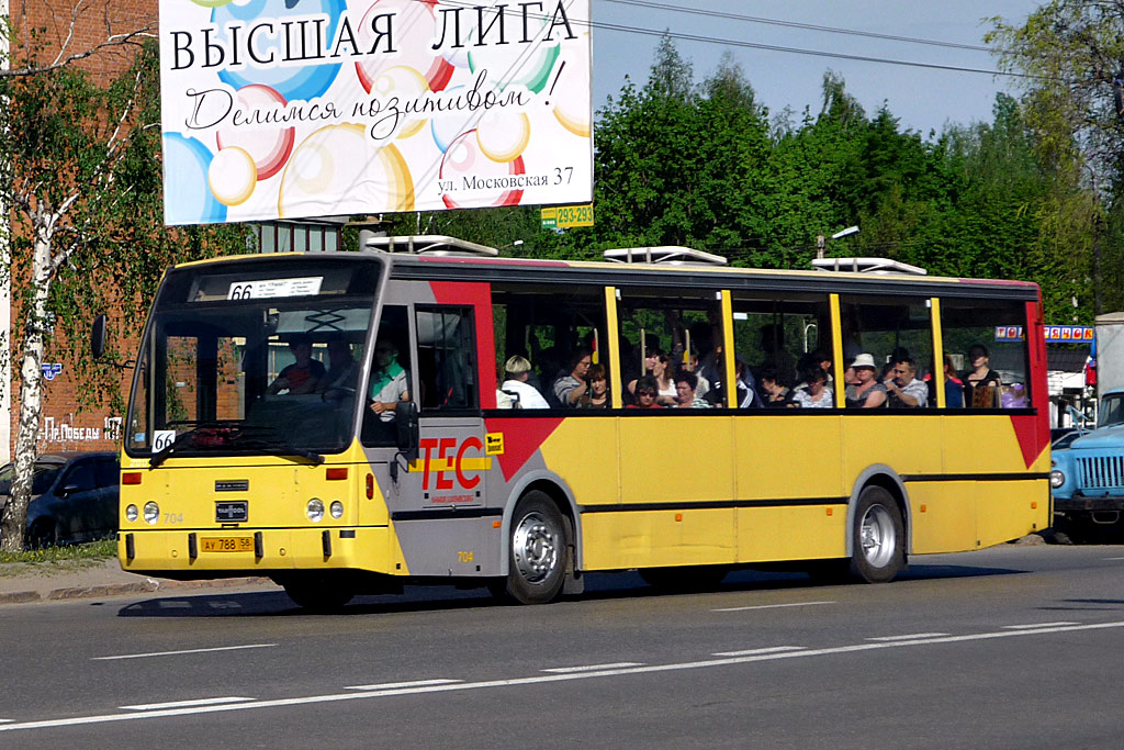 Пензенская область, Van Hool A600 № АУ 788 58