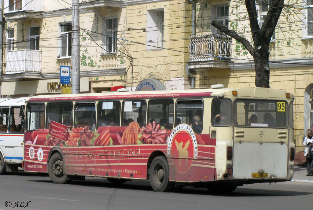 Воронежская область, Mercedes-Benz O307 № АУ 960 36