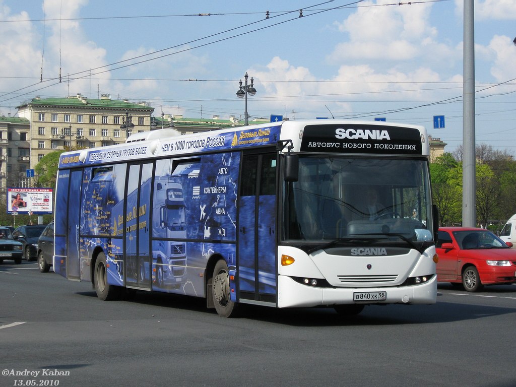 Санкт-Петербург, Scania OmniLink II (Скания-Питер) № В 840 ХК 98