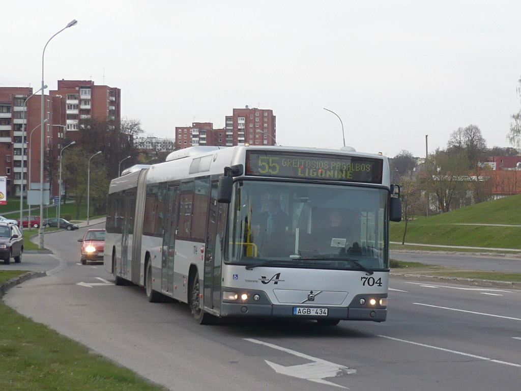 Литва, Volvo 7700A № 704