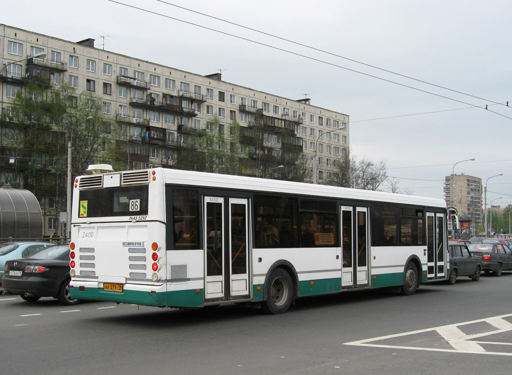 Санкт-Петербург, ЛиАЗ-5292.20 № 2400