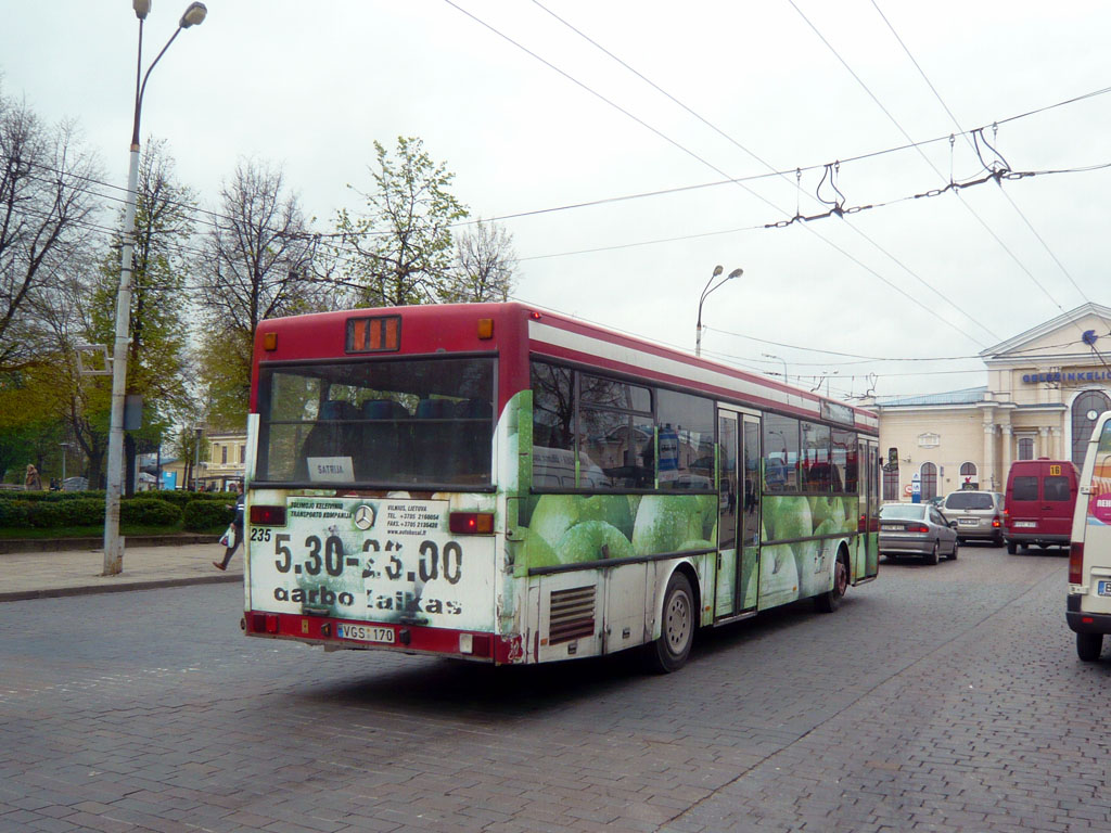 Lithuania, Mercedes-Benz O405 # 235