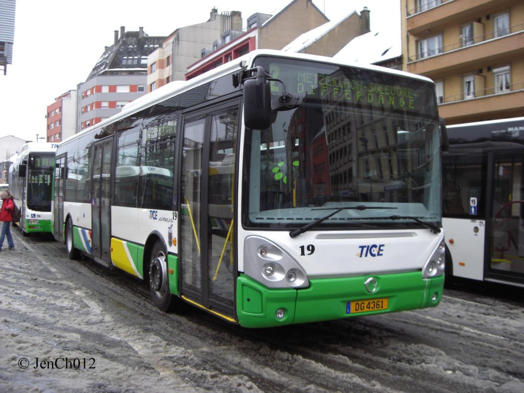 Люксембург, Irisbus Citelis 12M № 19