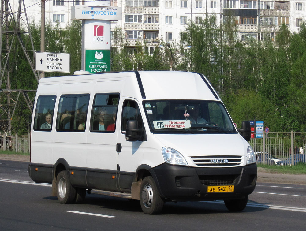 Нижегородская область, София (IVECO Daily 50C15V) № АЕ 342 52