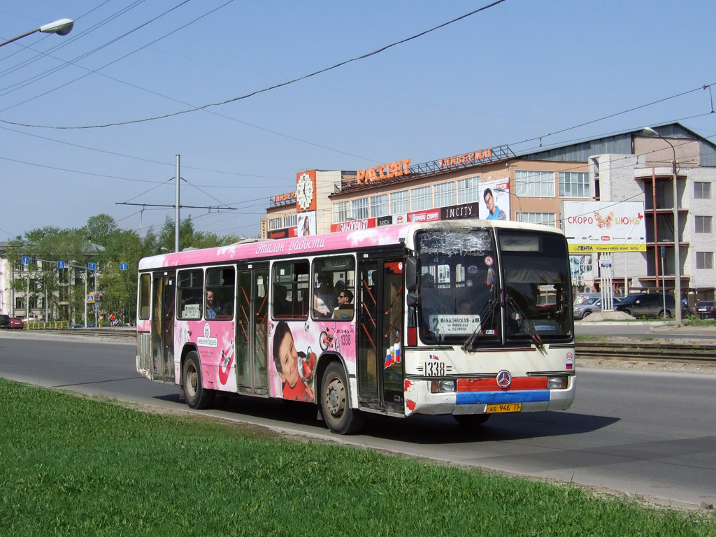 Вологодская область, Mercedes-Benz O345 № 1338