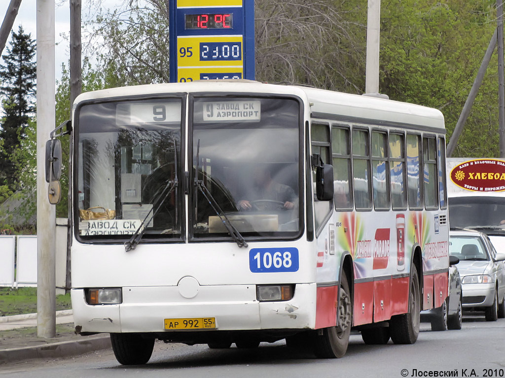 Омская область, Mercedes-Benz O345 № 1068