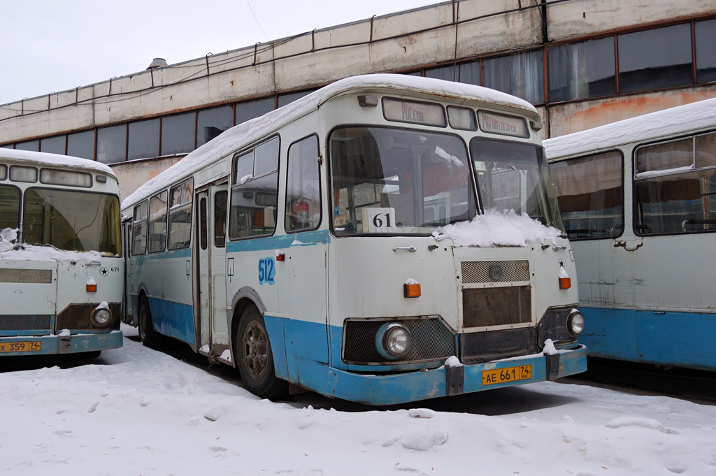 Челябинская область, ЛиАЗ-677М № 512