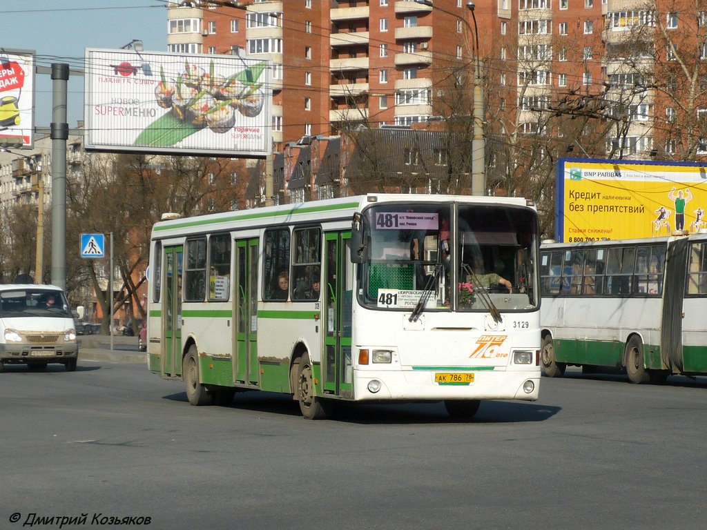 Санкт-Петербург, ЛиАЗ-5256.25 № 3129