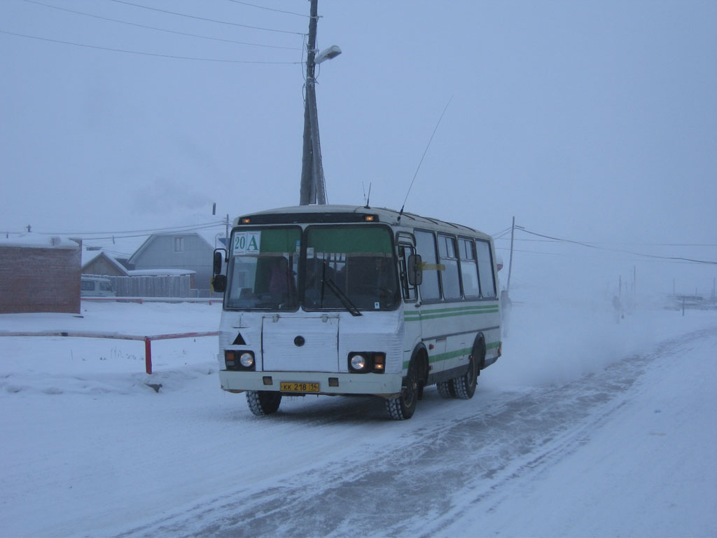 Саха (Якутия), ПАЗ-32051-110 № КК 218 14