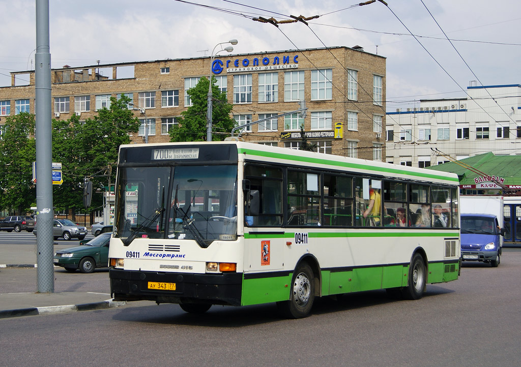 Москва, Ikarus 415.33 № 09411