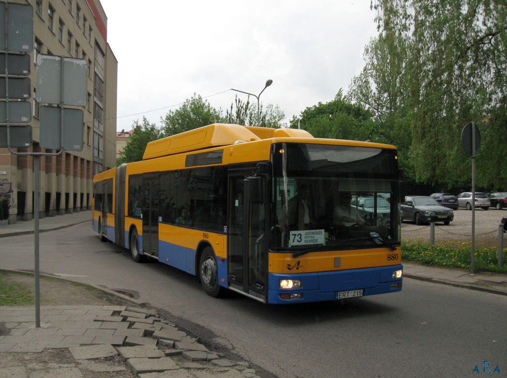 Литва, MAN A23 NG313 CNG № 880