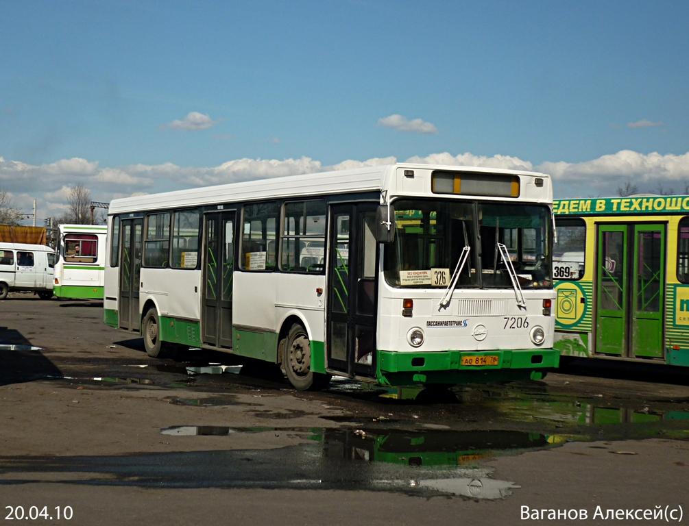 Санкт-Петербург, ЛиАЗ-5256.25 № 7206