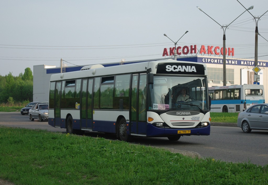 Вологодская область, Scania OmniLink I (Скания-Питер) № АЕ 998 35