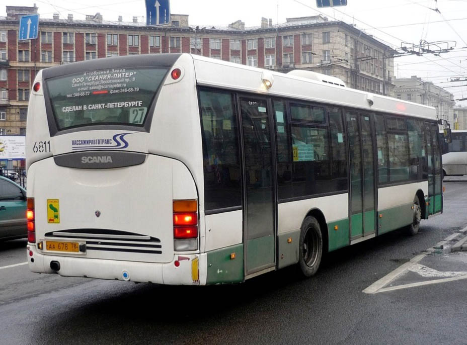 Санкт-Петербург, Scania OmniLink I (Скания-Питер) № 6811