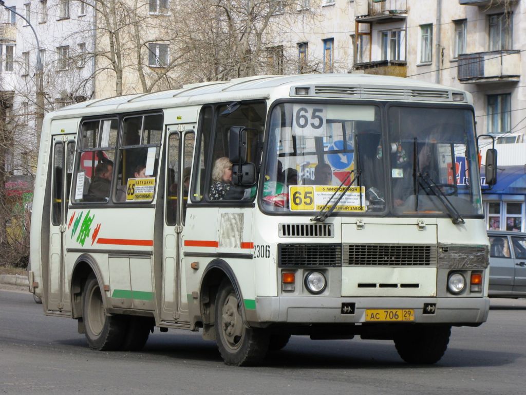 Архангельская область, ПАЗ-32054 № 2306