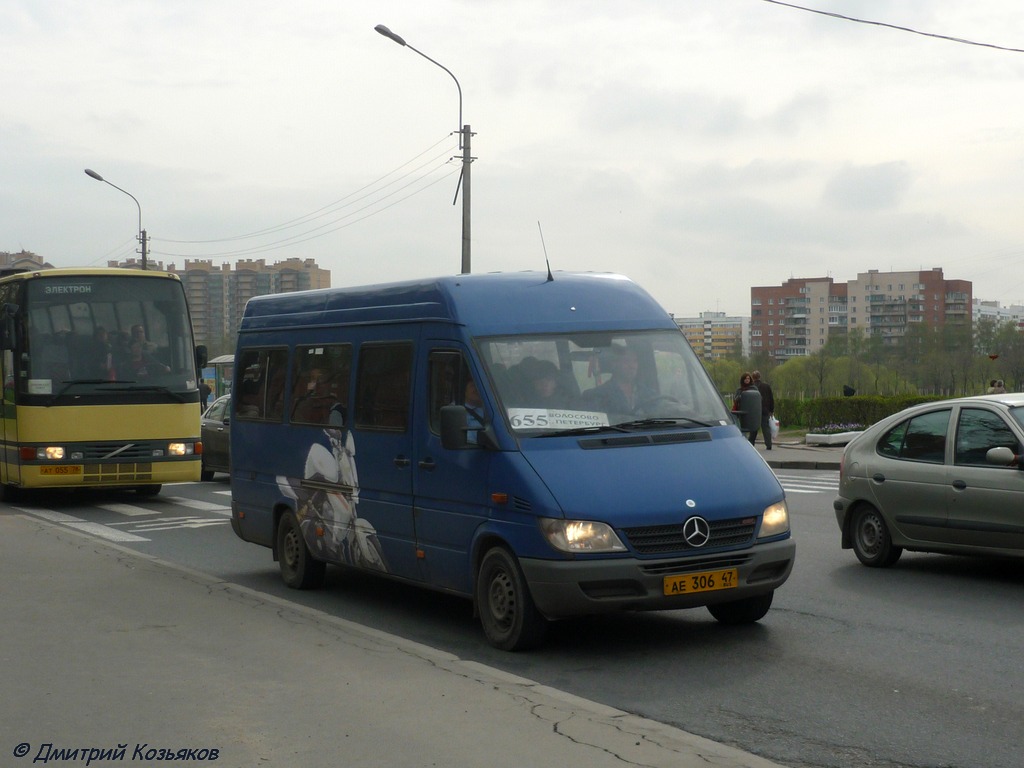 Ленинградская область, Mercedes-Benz Sprinter W903 311CDI № АЕ 306 47