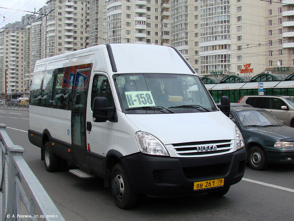 Санкт-Петербург, Нижегородец-2227UT (IVECO Daily) № ВВ 261 78