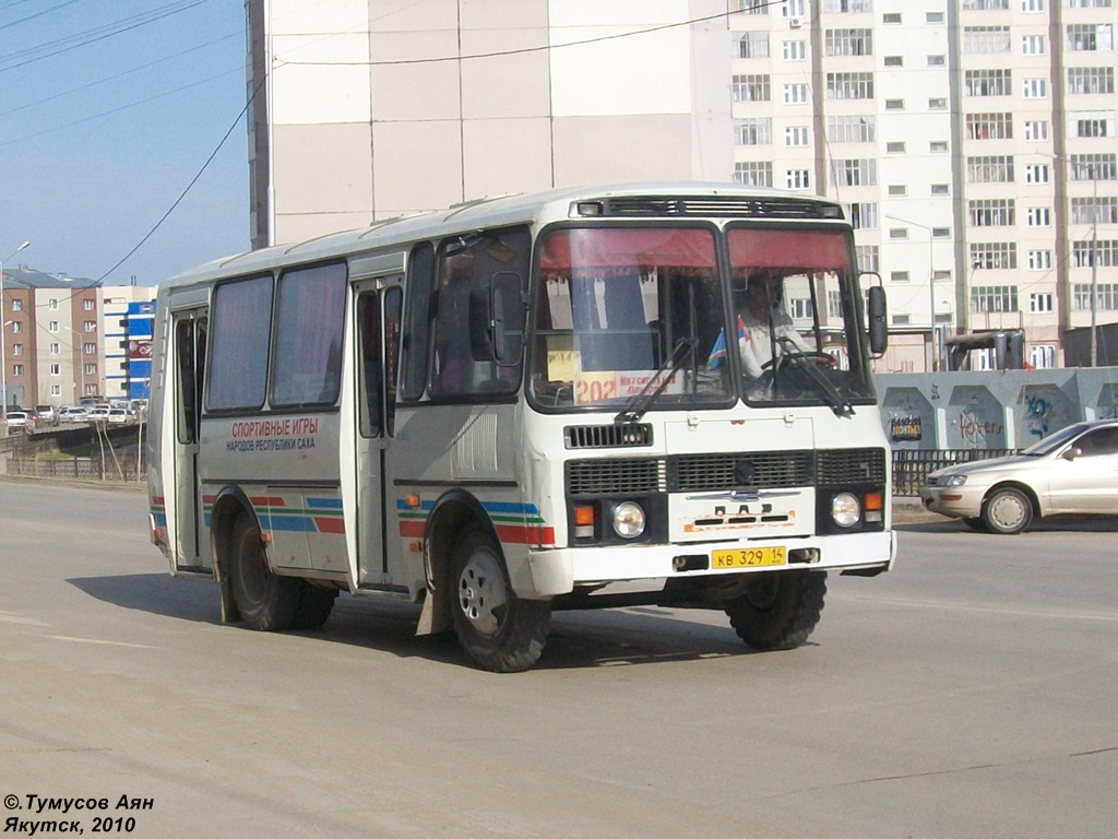 Саха (Якутия), ПАЗ-32054-60 № КВ 329 14