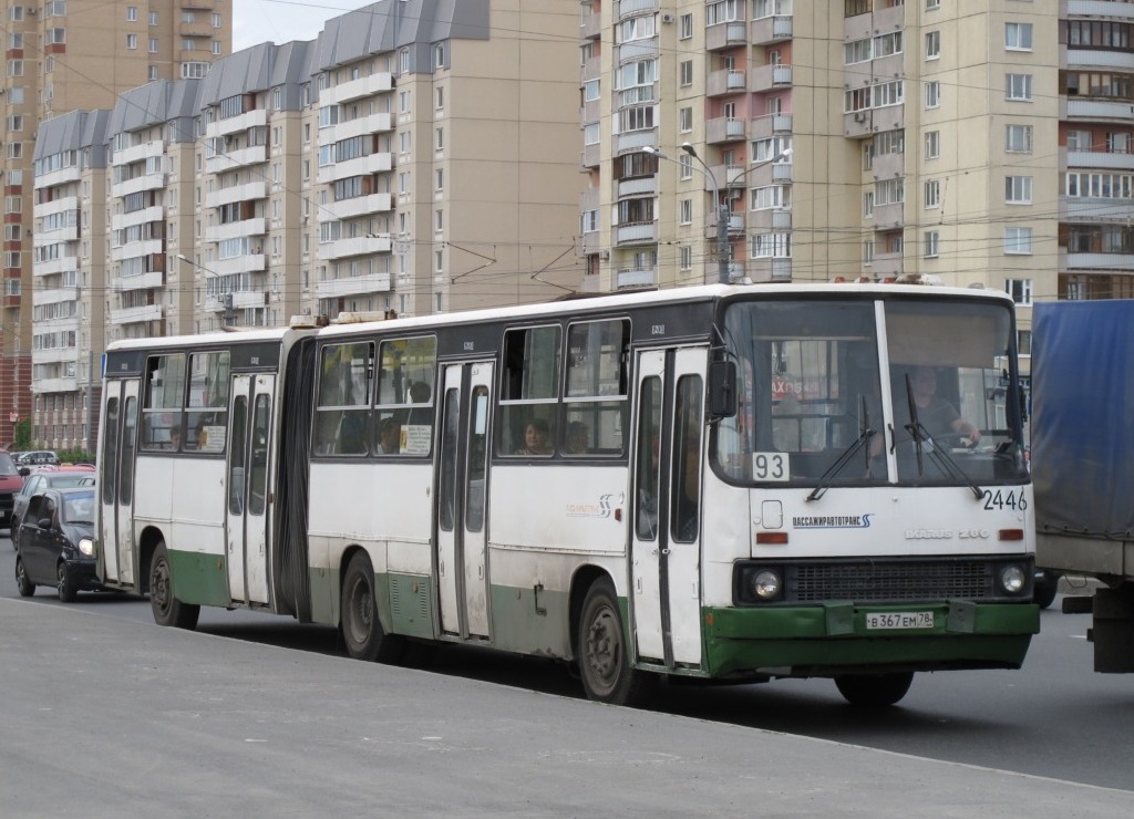 Санкт-Петербург, Ikarus 280.33O № 2446