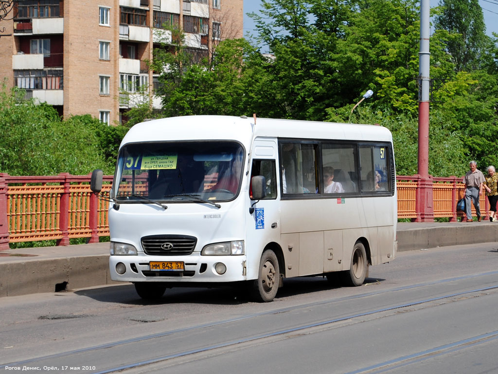 Орловская область, Hyundai County SWB (ТагАЗ) № 015