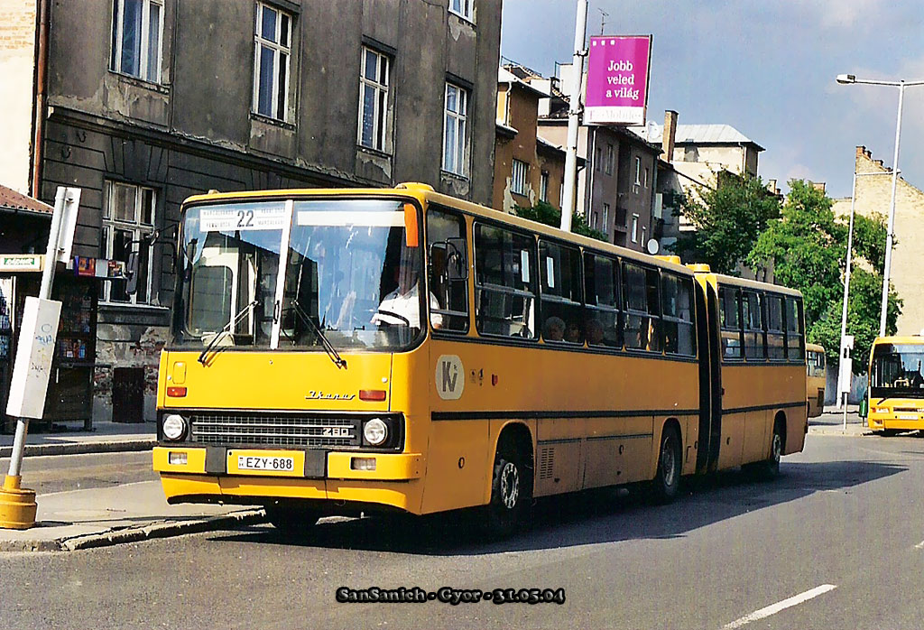 Венгрия, Ikarus 280.49 № EZY-688