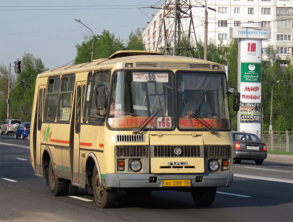 Нижегородская область, ПАЗ-32054 № АО 088 52