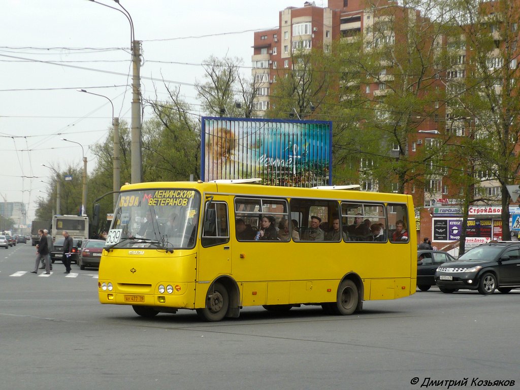 Санкт-Петербург, Богдан А09204 № АУ 477 78