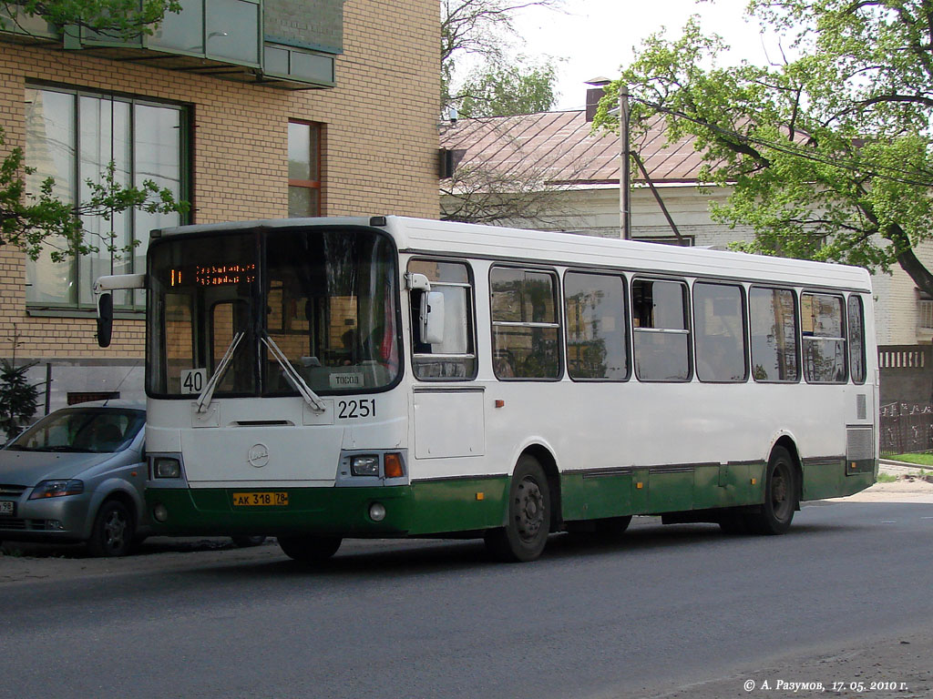 Санкт-Петербург, ЛиАЗ-5256.25 № 2251