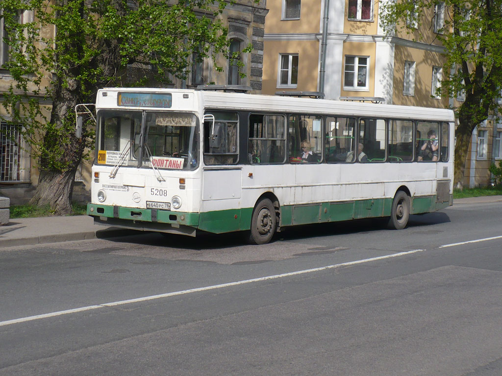 Санкт-Петербург, ЛиАЗ-5256.25 № 5208