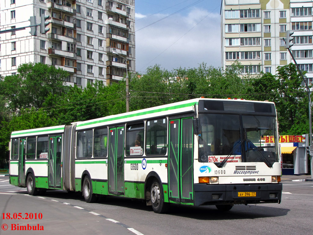 Москва, Ikarus 435.17 № 13600