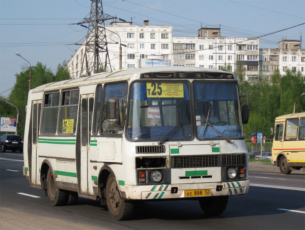 Нижегородская область, ПАЗ-32054 № АЕ 888 52