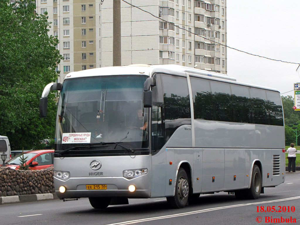 Московская область, Higer KLQ6129Q № ЕЕ 215 50