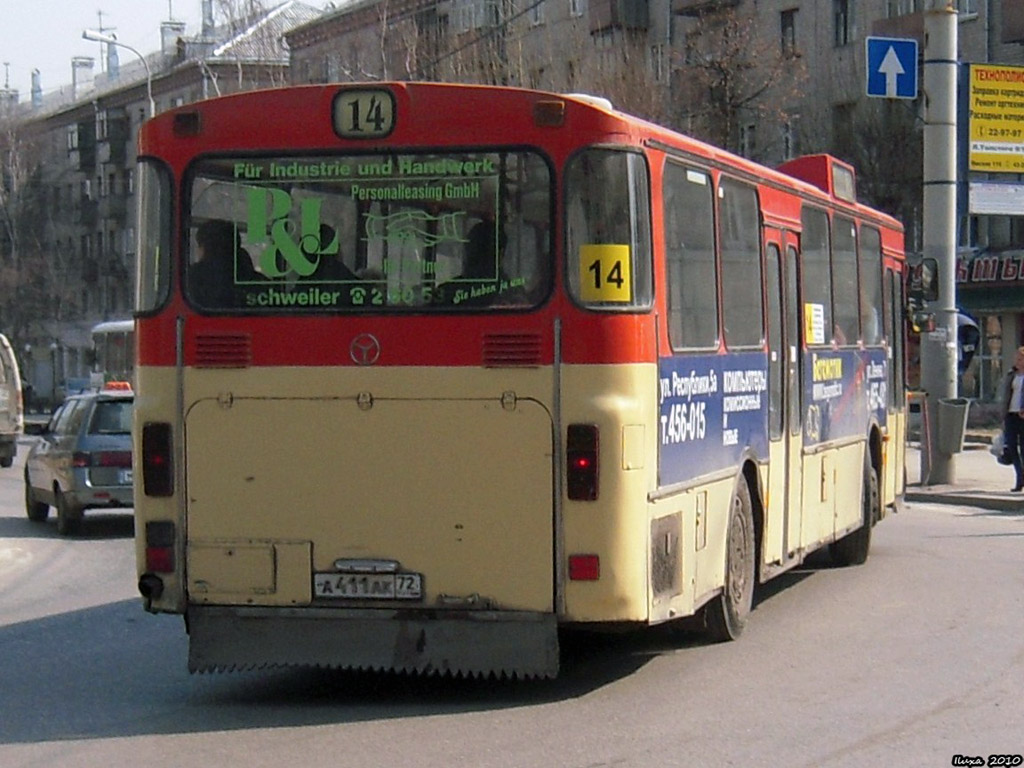 Тюменская область, Mercedes-Benz O305 № А 411 АК 72