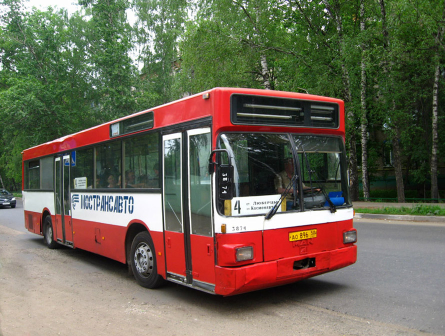 Московская область, MAN 791 SL202 № 3874